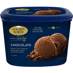choc Golden North Simiply Indulge Chocolate 2 Litre